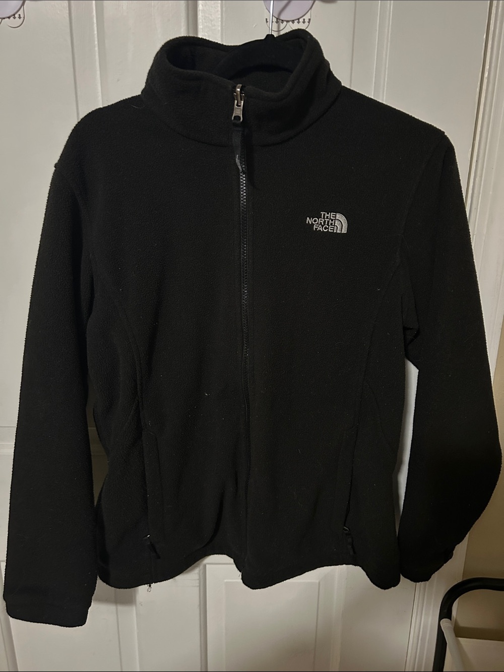 The North Face Women’s Black Full-Zip Fleece Utility Jacket